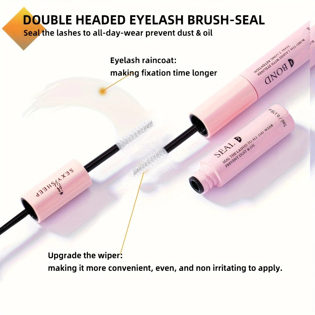 Diy Lash Extension Kit,Cluster Eyelash Extension Kit,Individual Lashes Kit,Lash Bond and Seal,Lash Glue and Lash Applicator