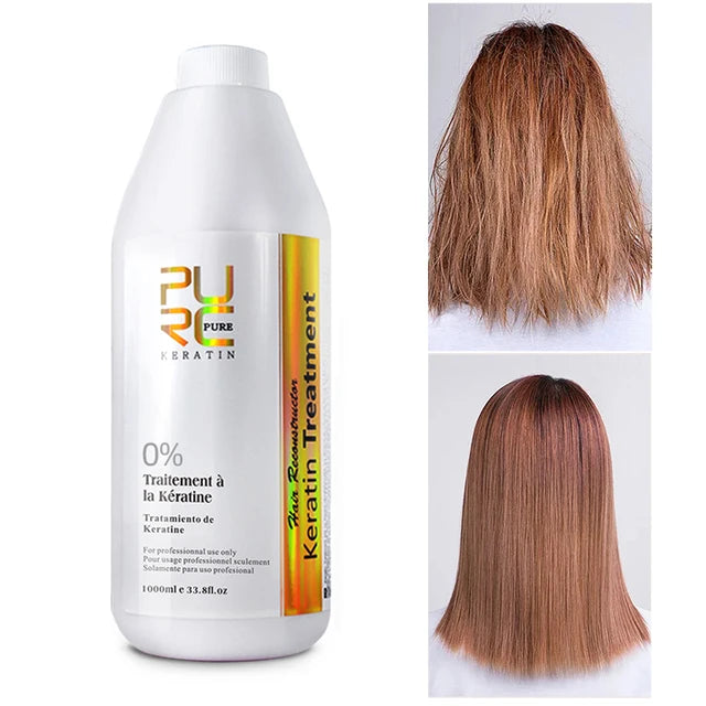 Brazilian Keratin Treatment Professional for Hair Care Product Smoothing Health Straightening Curly Hair Shampoo 12% 1000ML
